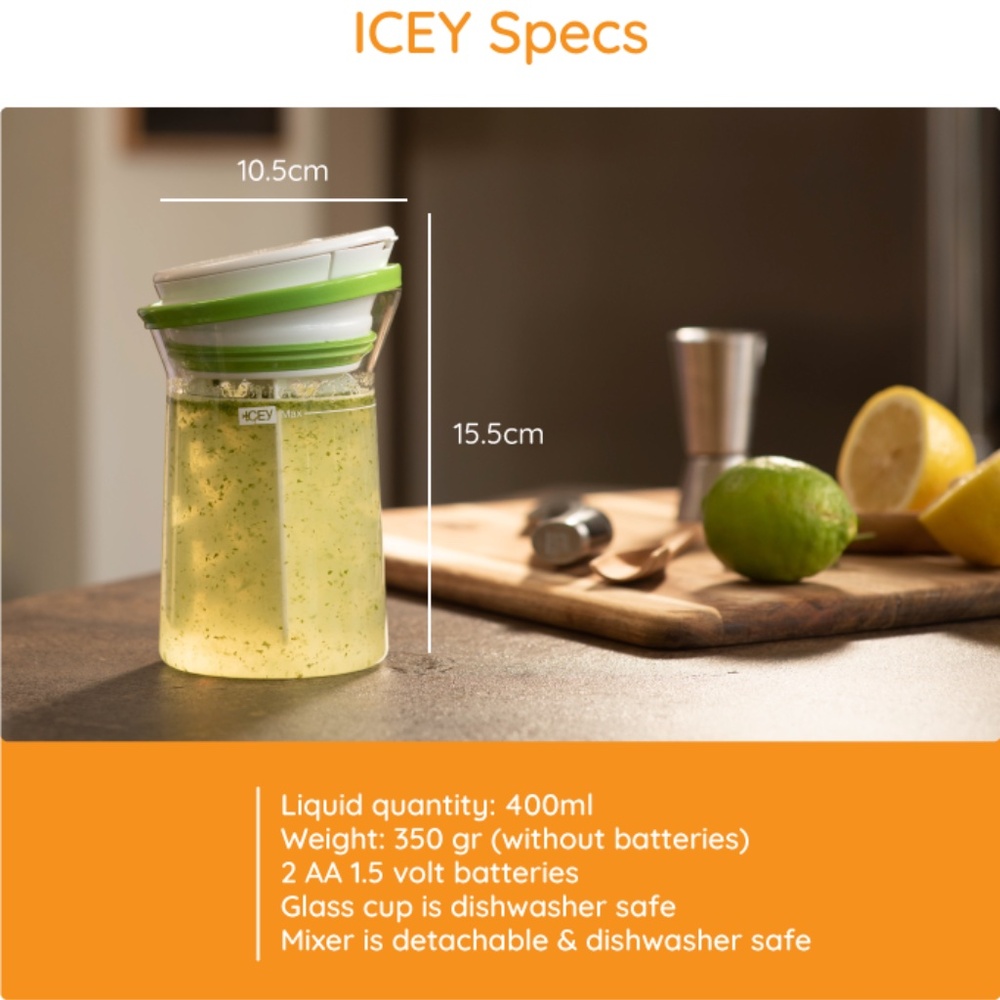 ICEY Frozen Drink Slushie Making Cup NEW